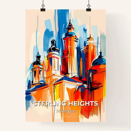 Vibrant Sterling Heights, Michigan Poster
