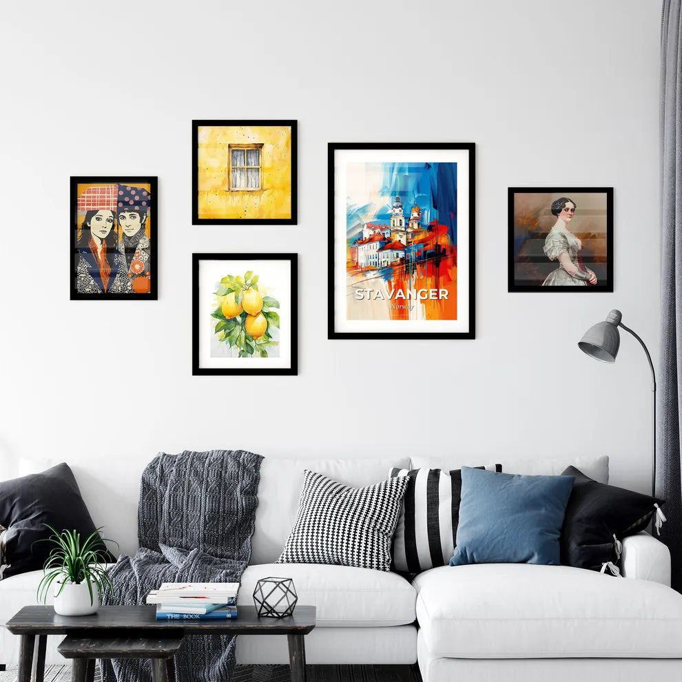 Vibrant Stavanger, Norway Wall Art Collection