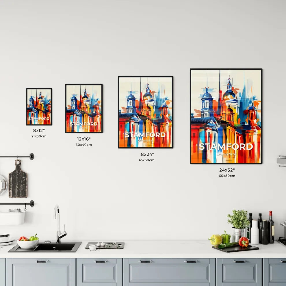 Vibrant Stamford, Connecticut Kitchen Art