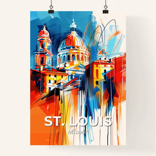 Vibrant St. Louis, Missouri Poster