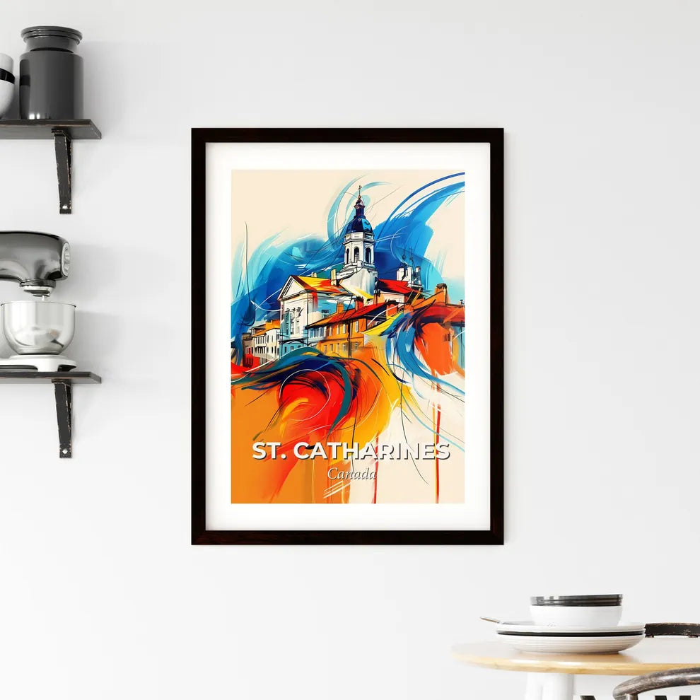 Vibrant St. Catharines, Canada Framed Print