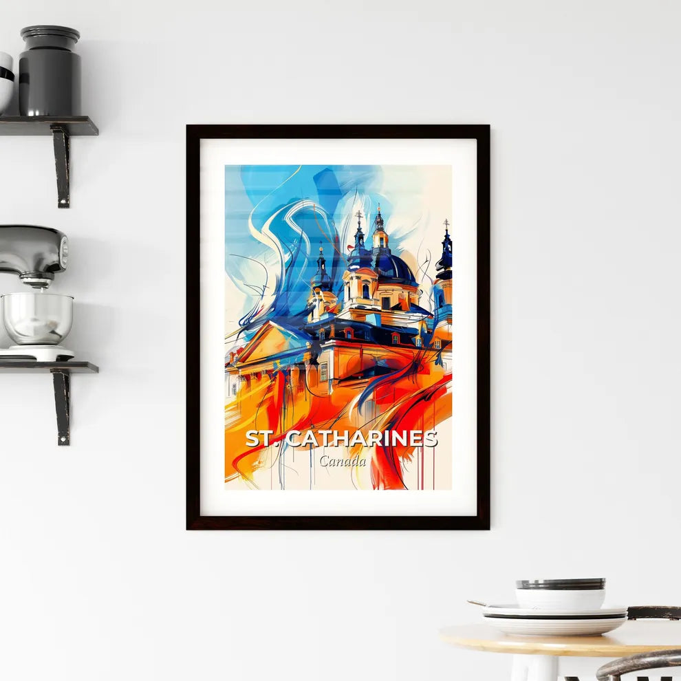 Vibrant St. Catharines, Canada Framed Print