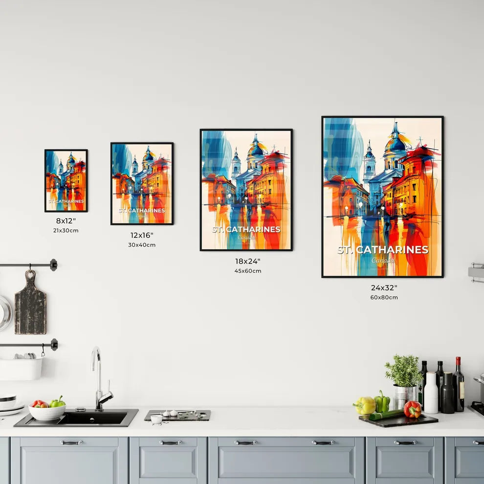 Vibrant St. Catharines, Canada Kitchen Art