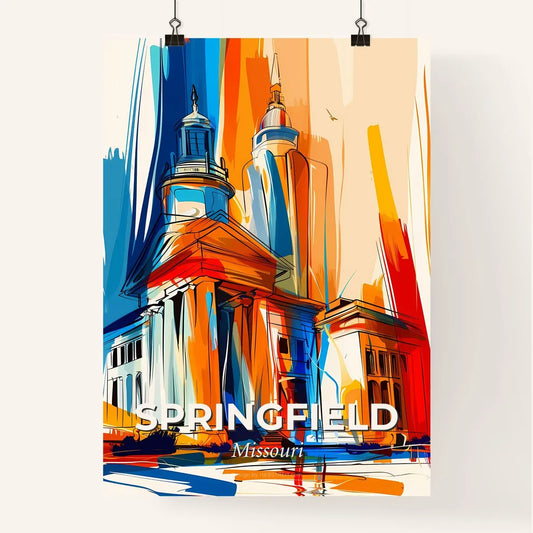 Vibrant Springfield, Missouri Poster