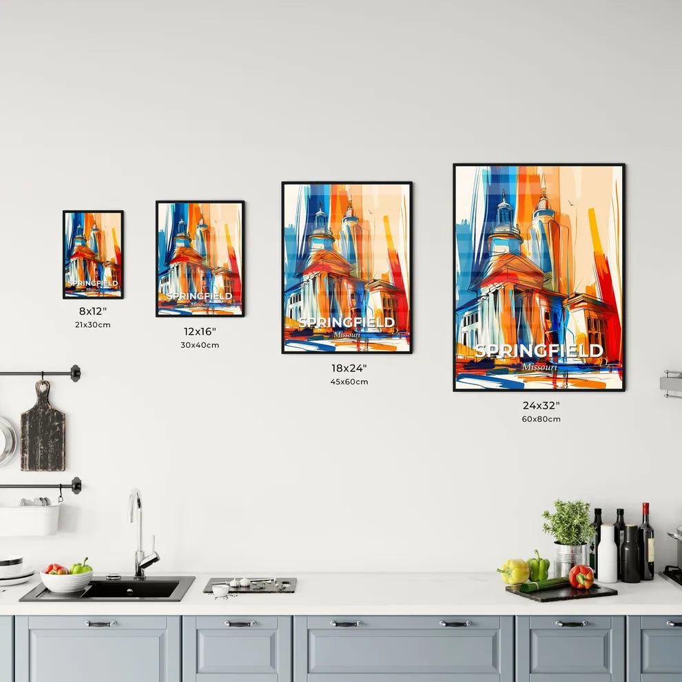 Vibrant Springfield, Missouri Kitchen Art