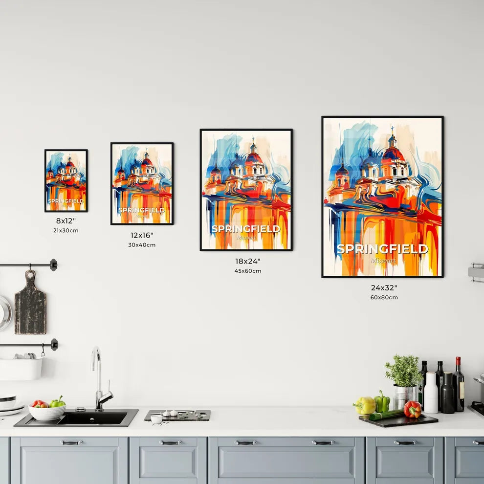 Vibrant Springfield, Missouri Kitchen Art