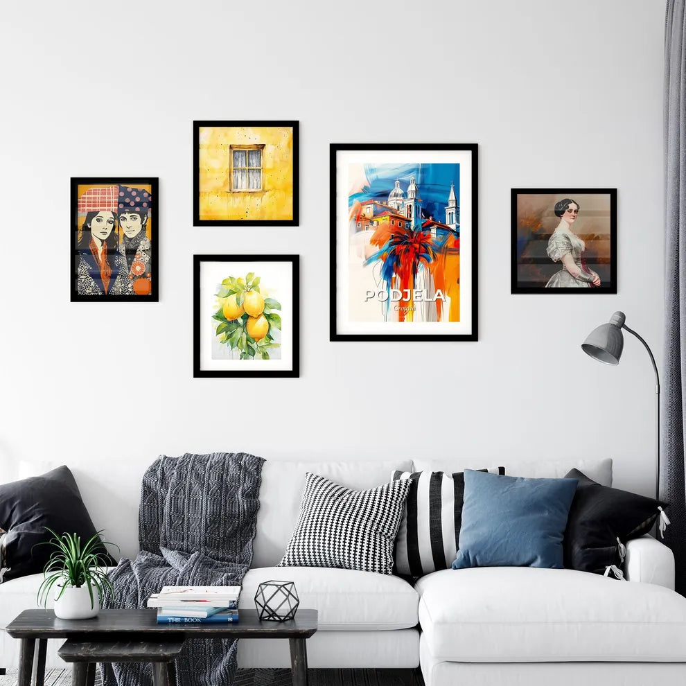 Vibrant Podjela, Croatia Wall Art Collection