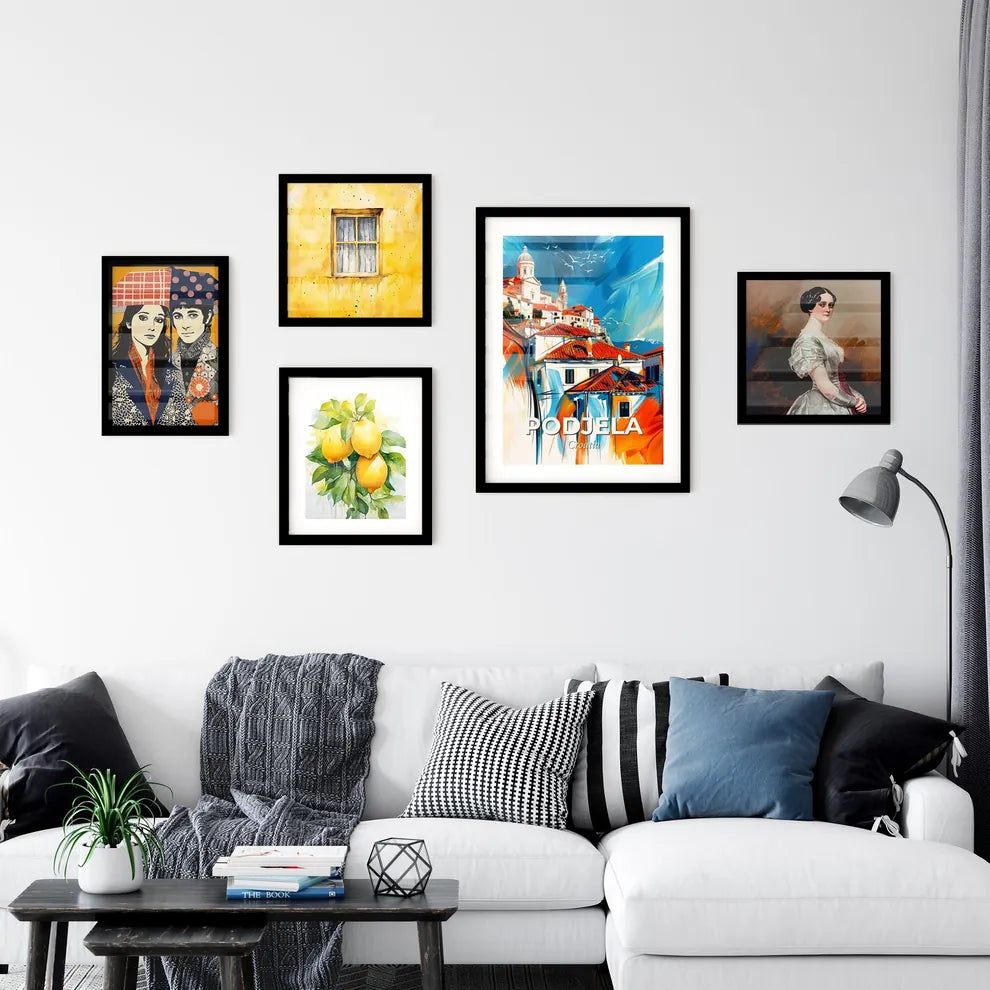 Vibrant Podjela, Croatia Wall Art Collection