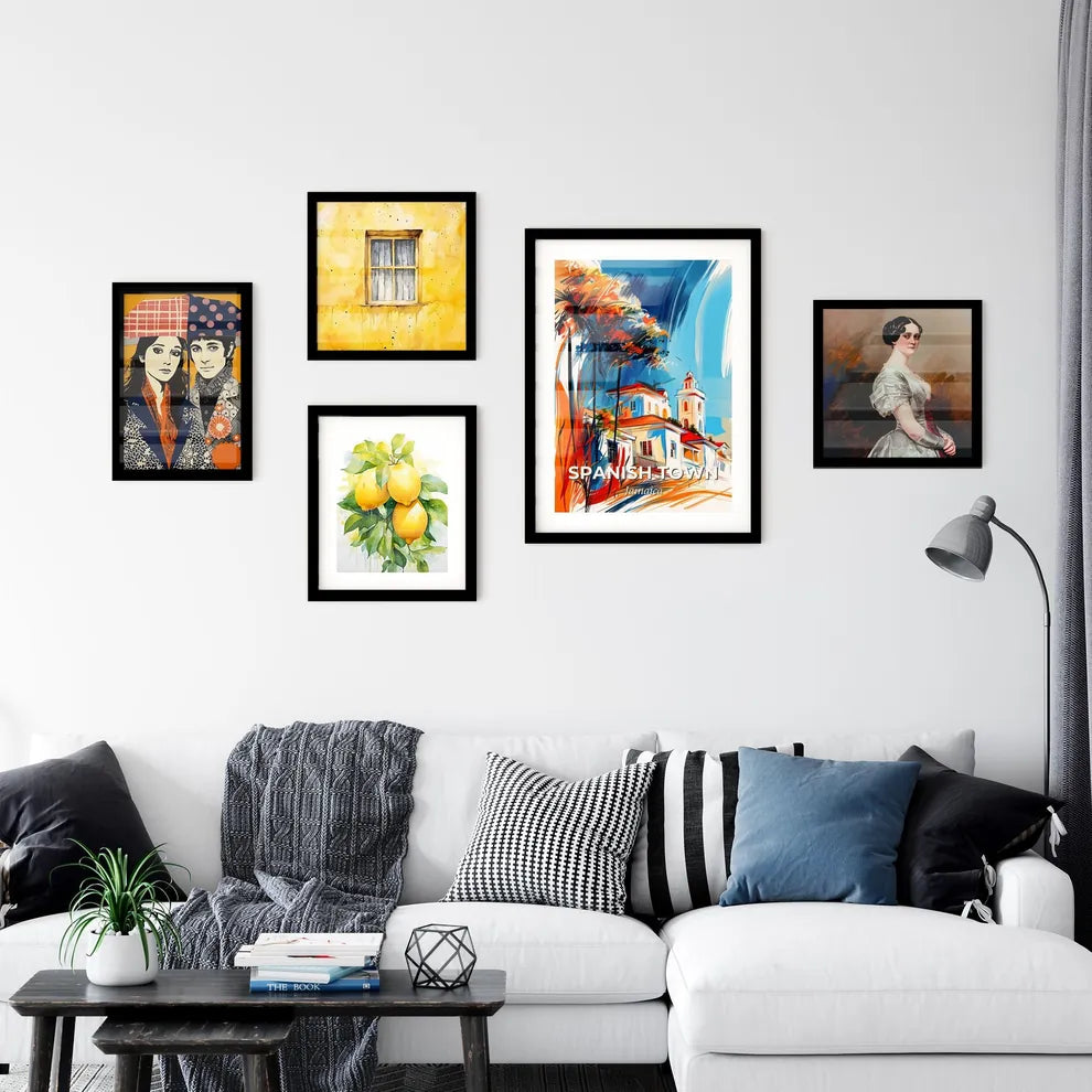 Vibrant Spanish Town, Jamaica Wall Art Collection
