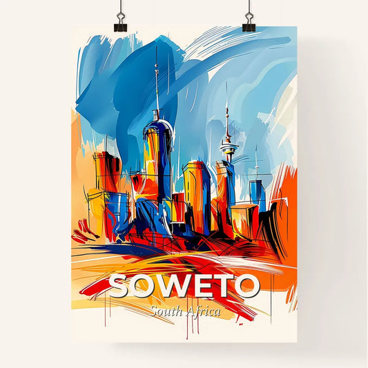 Vibrant Soweto, South Africa Poster
