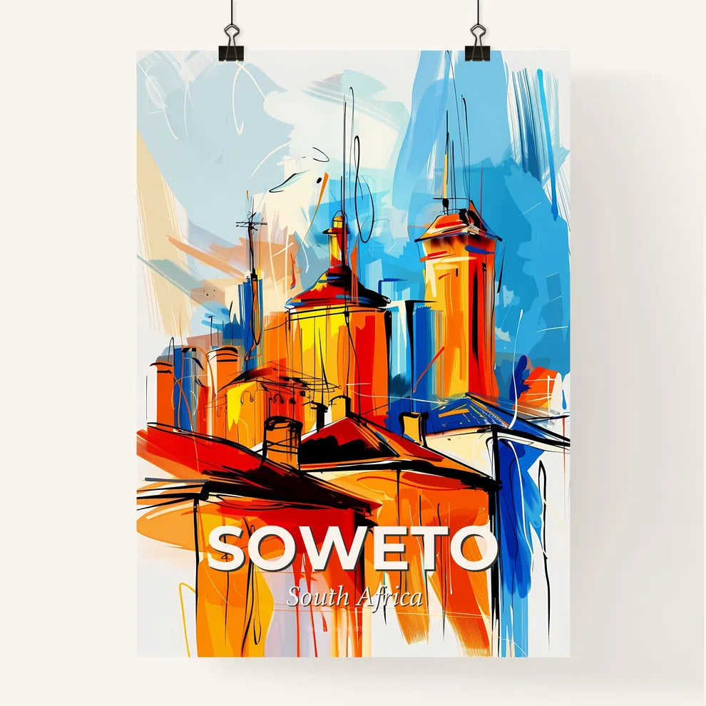 Vibrant Soweto, South Africa Poster