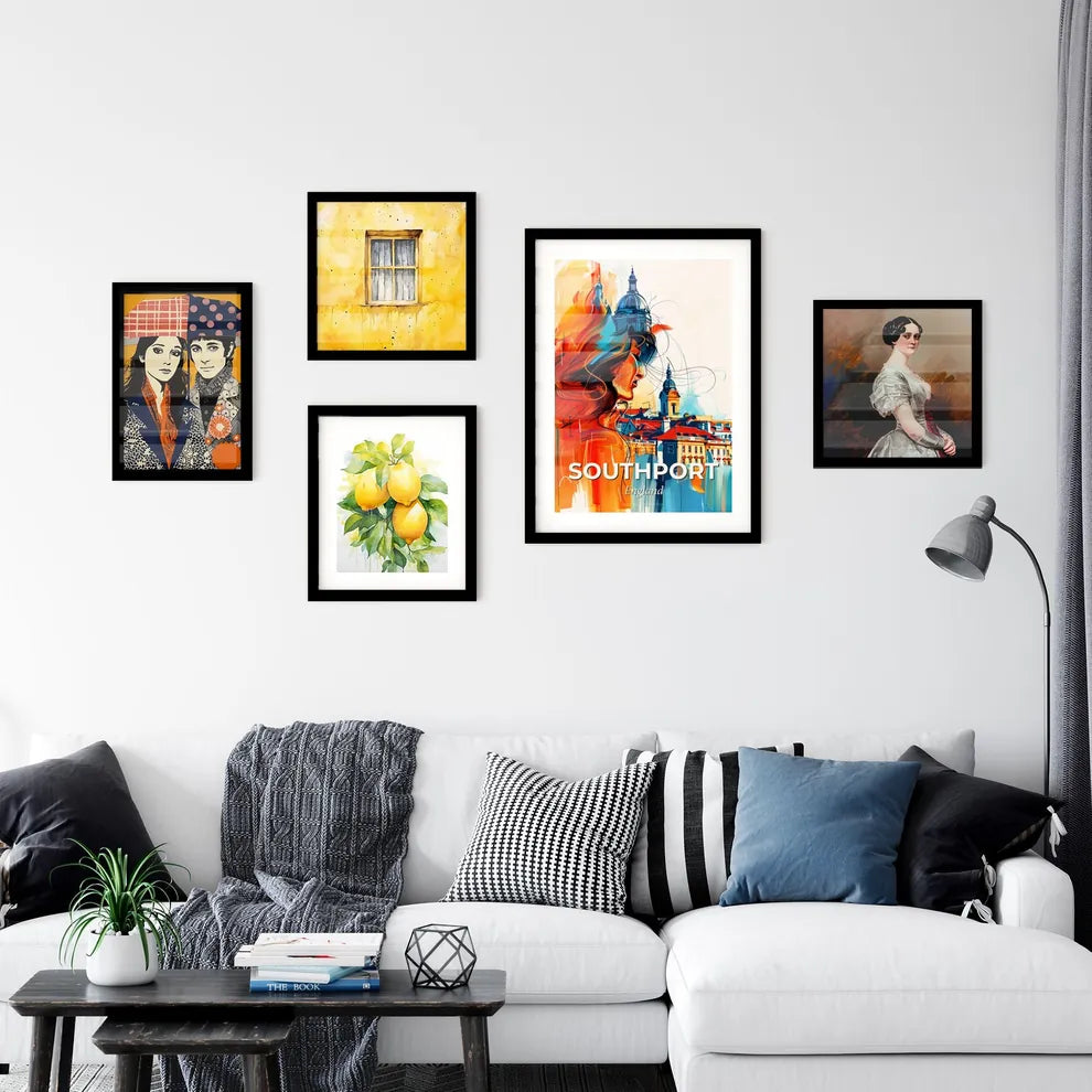 Vibrant Southport, England Wall Art Collection