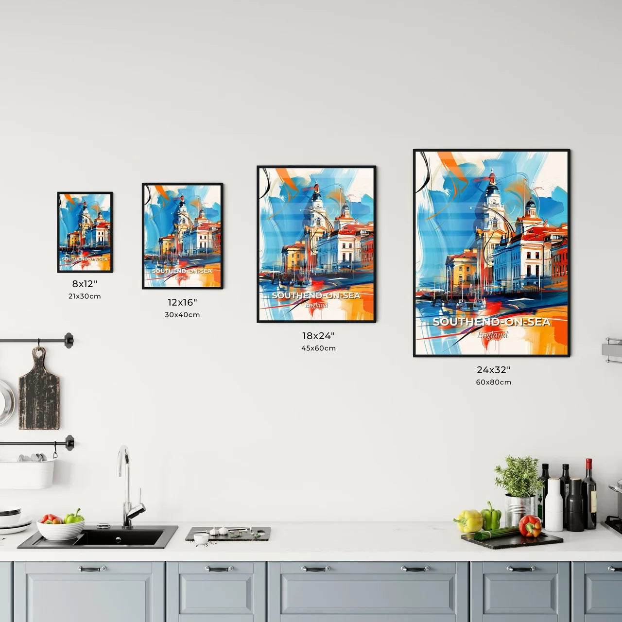 Vibrant Southen Kitchen Art