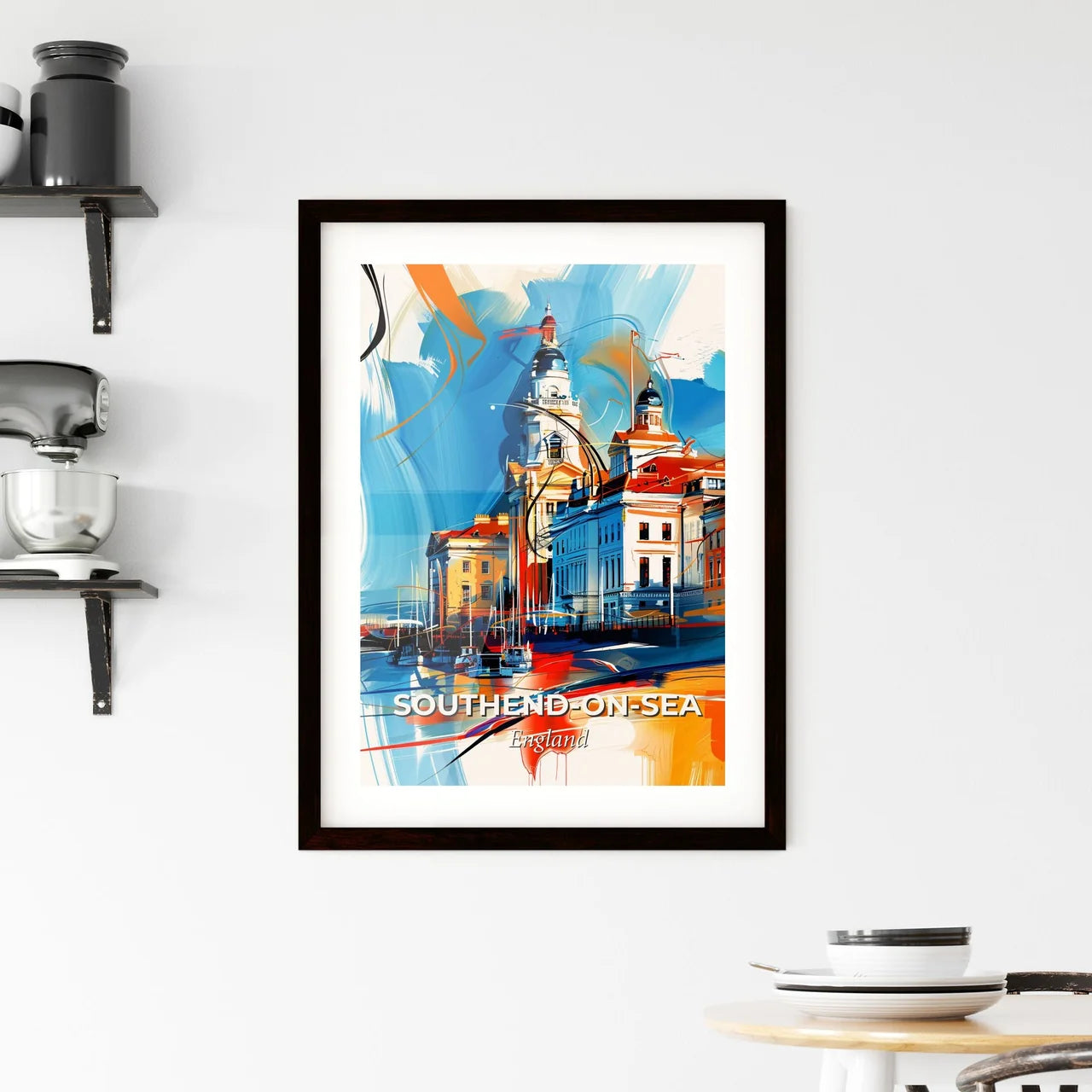 Vibrant Southen Framed Print