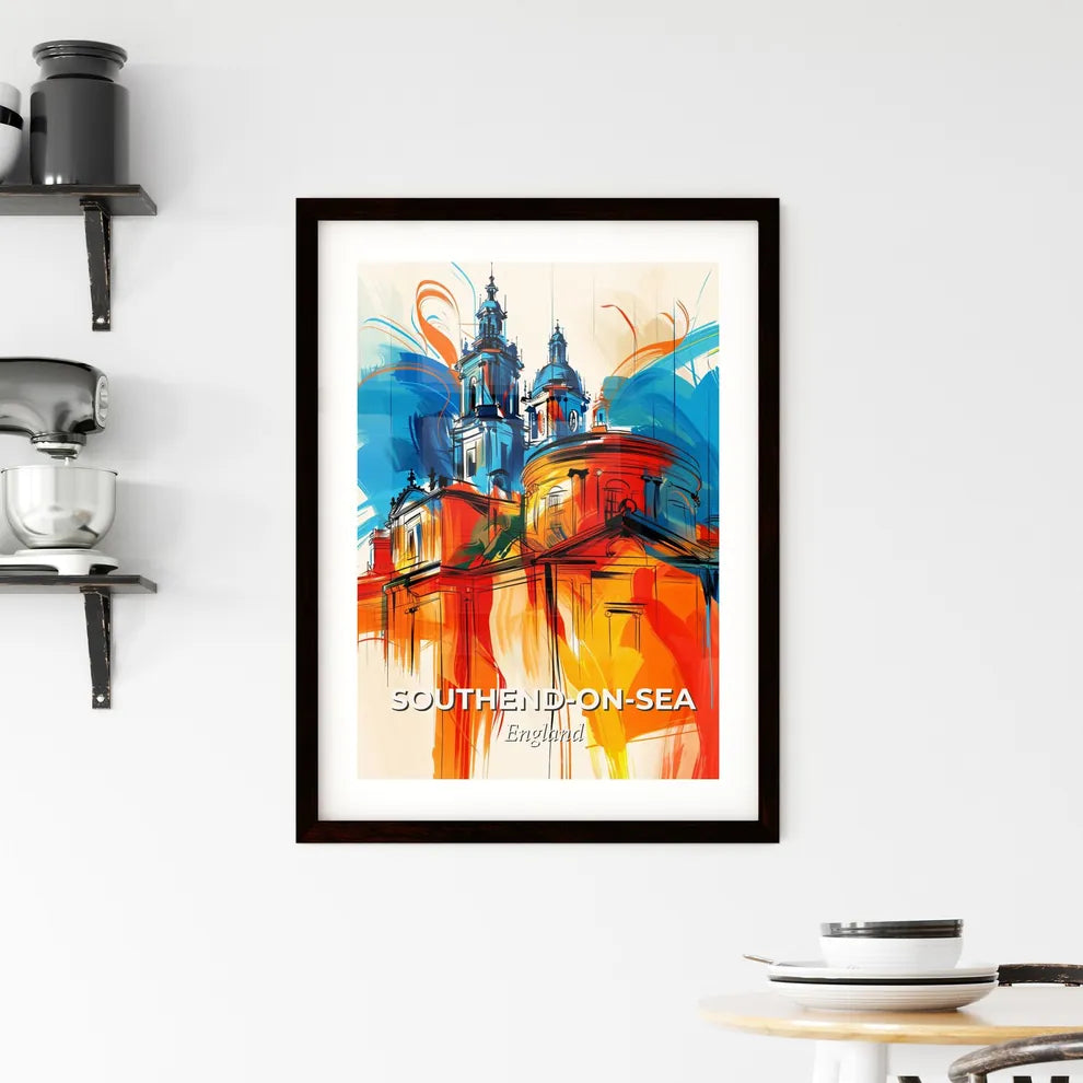 Vibrant Southen Framed Print