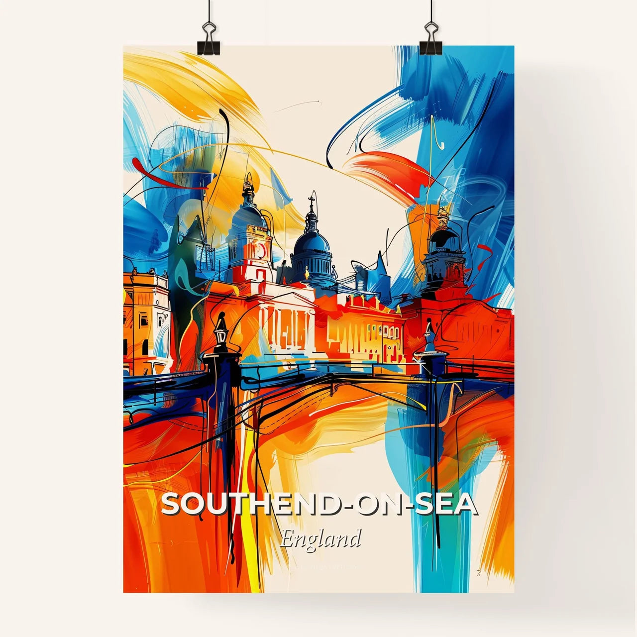Vibrant Southen Poster
