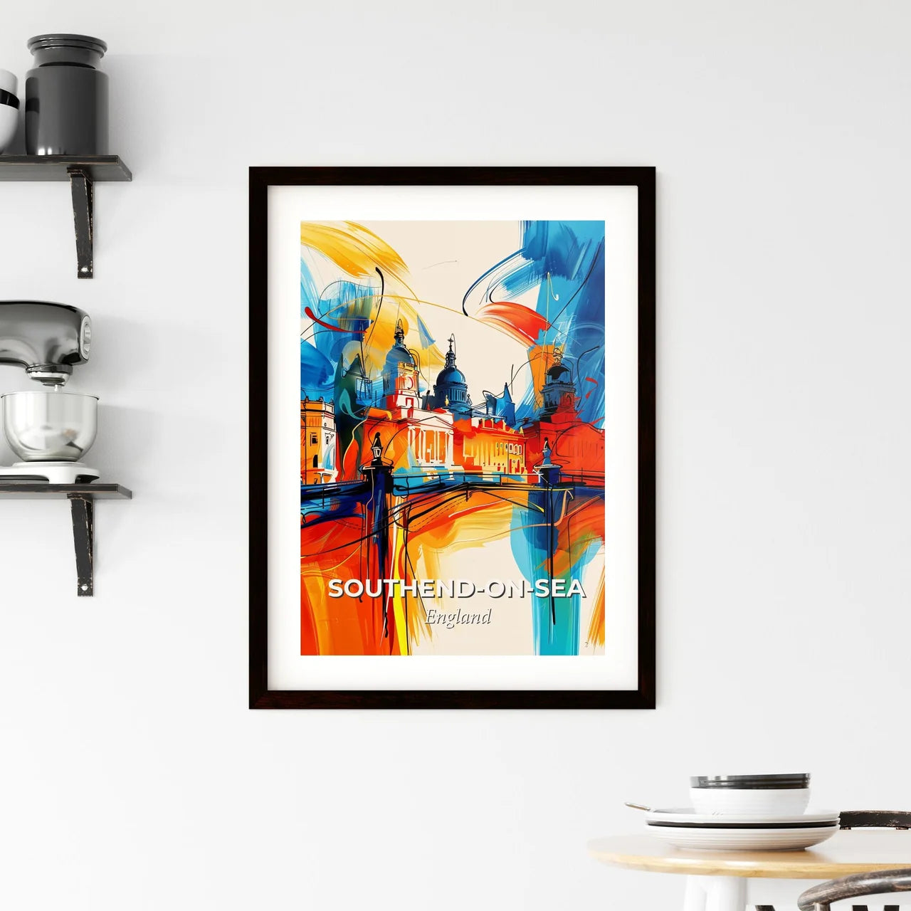 Vibrant Southen Framed Print