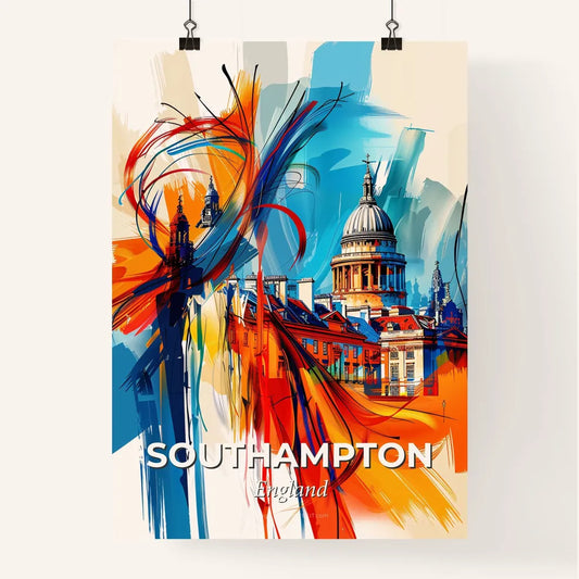 Vibrant Southampton, England Poster