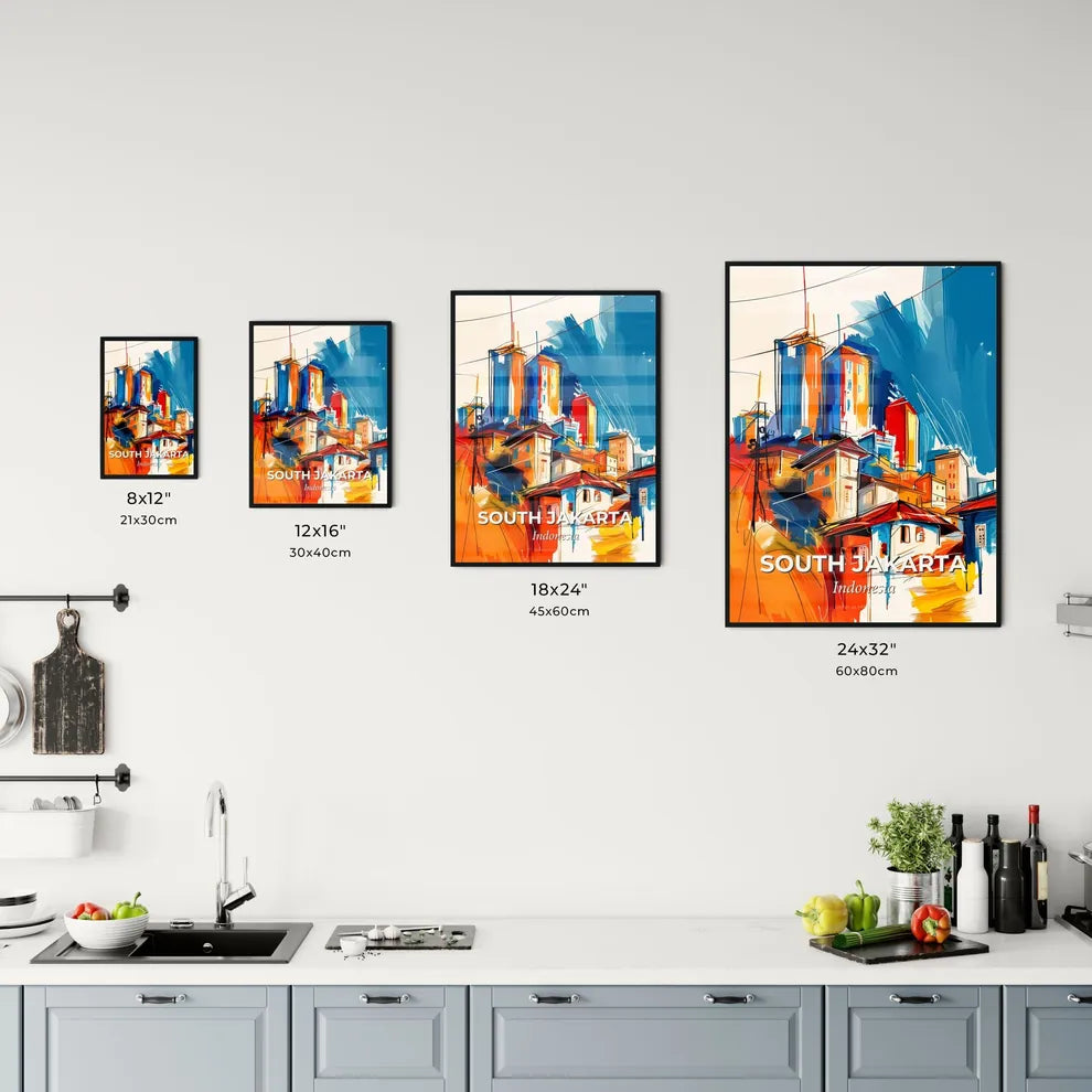 Vibrant South Jakarta, Indonesia Kitchen Art