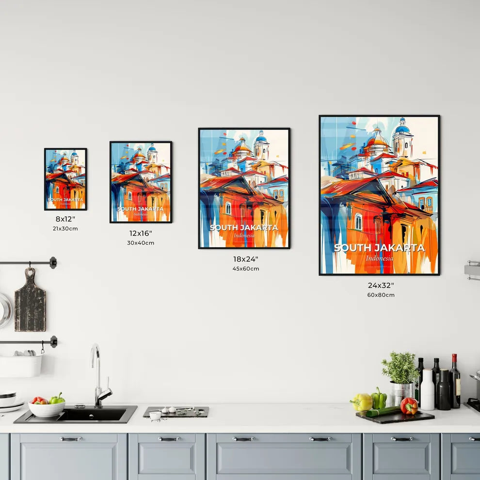 Vibrant South Jakarta, Indonesia Kitchen Art
