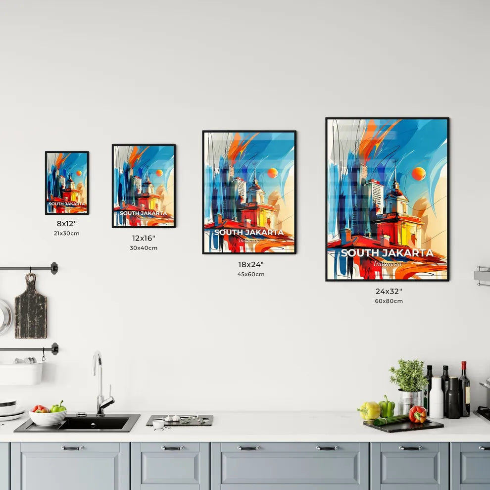 Vibrant South Jakarta, Indonesia Kitchen Art