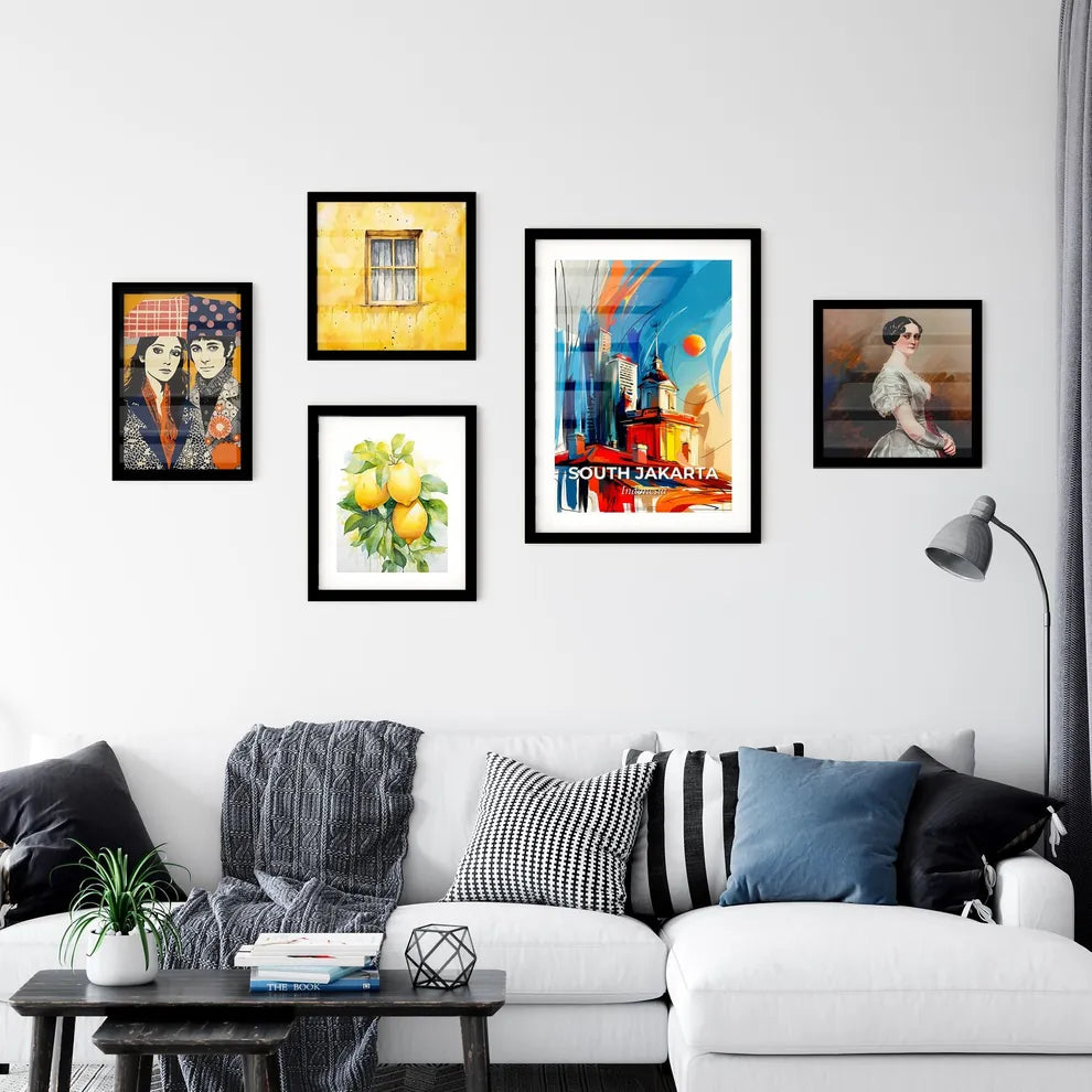 Vibrant South Jakarta, Indonesia Wall Art Collection
