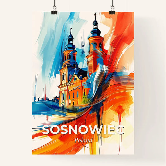 Vibrant Sosnowiec, Poland Poster