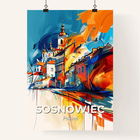 Vibrant Sosnowiec, Poland Poster