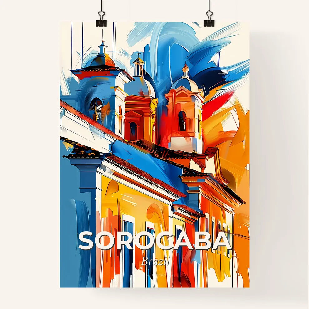 Vibrant Sorocaba, Brazil Poster