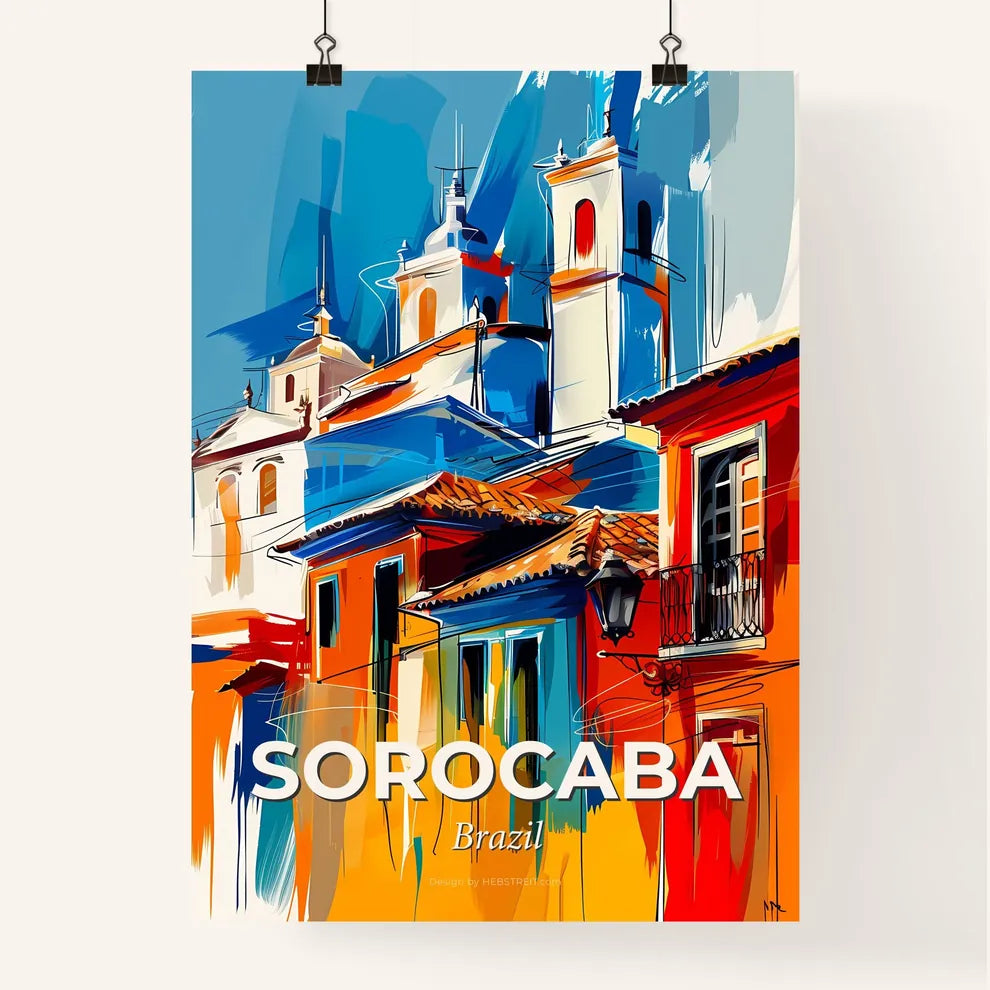 Vibrant Sorocaba, Brazil Poster