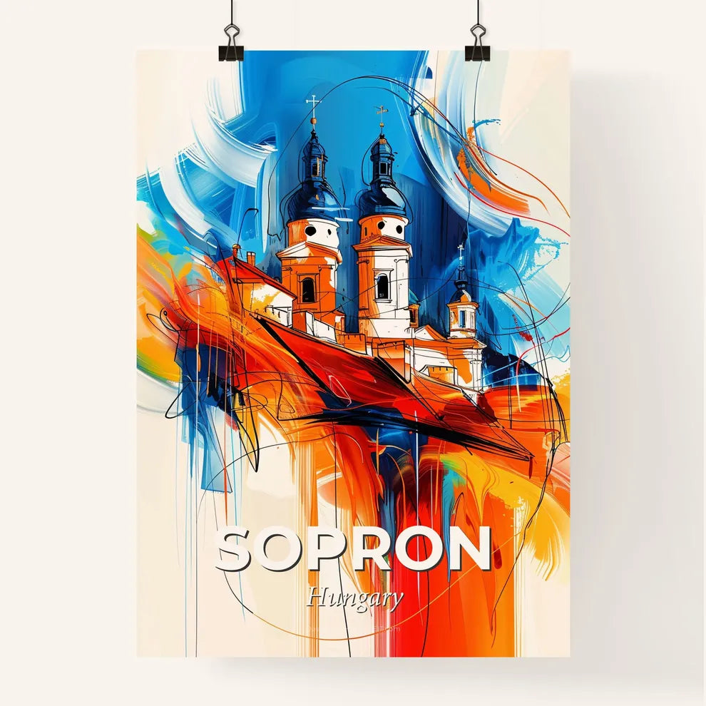 Vibrant Sopron, Hungary Poster