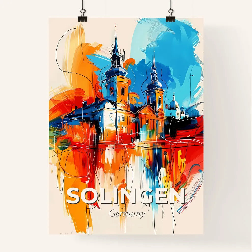 Vibrant Solingen, Germany Poster