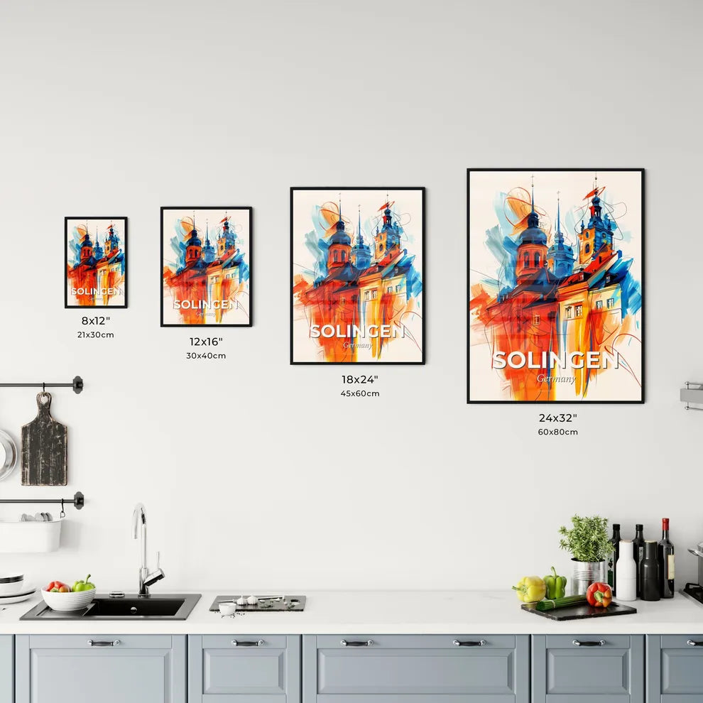 Vibrant Solingen, Germany Kitchen Art