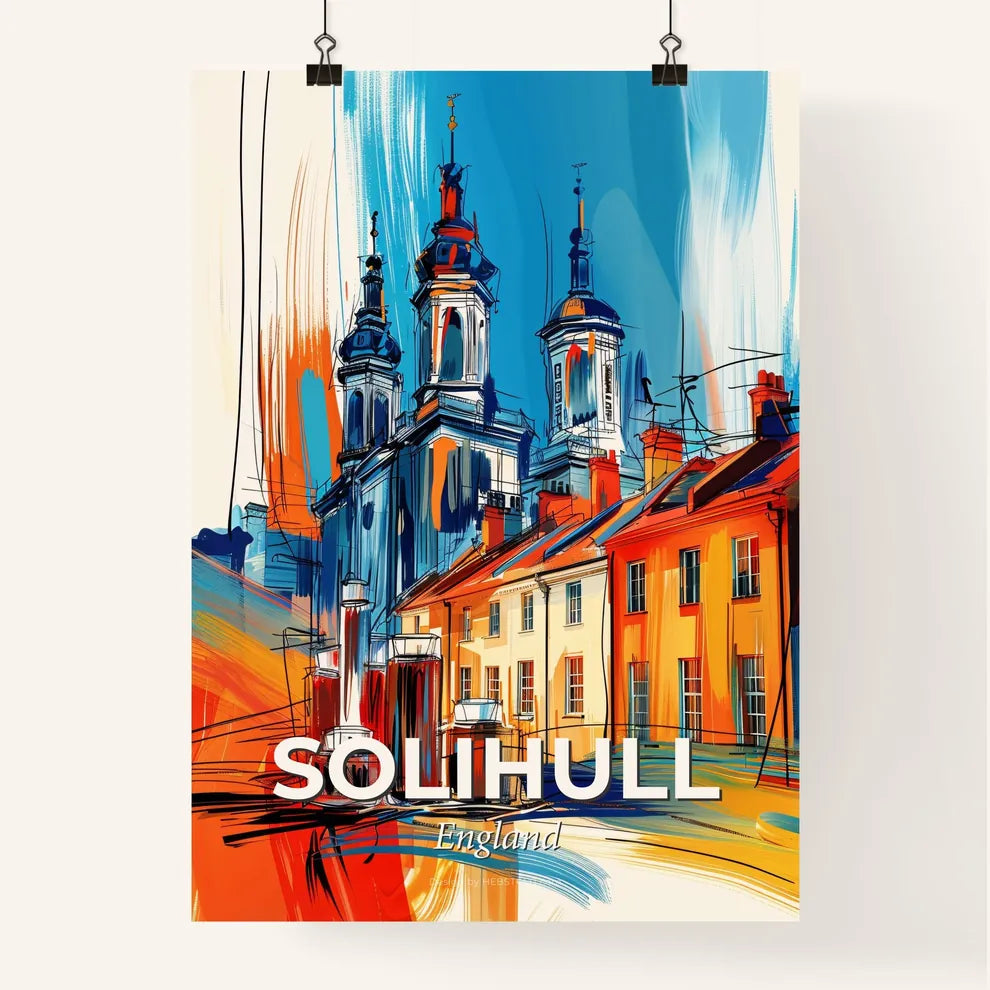 Vibrant Solihull, England Poster