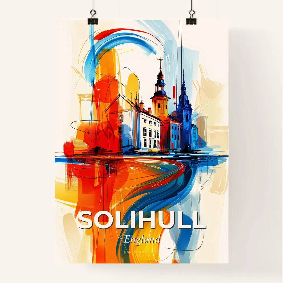 Vibrant Solihull, England Poster