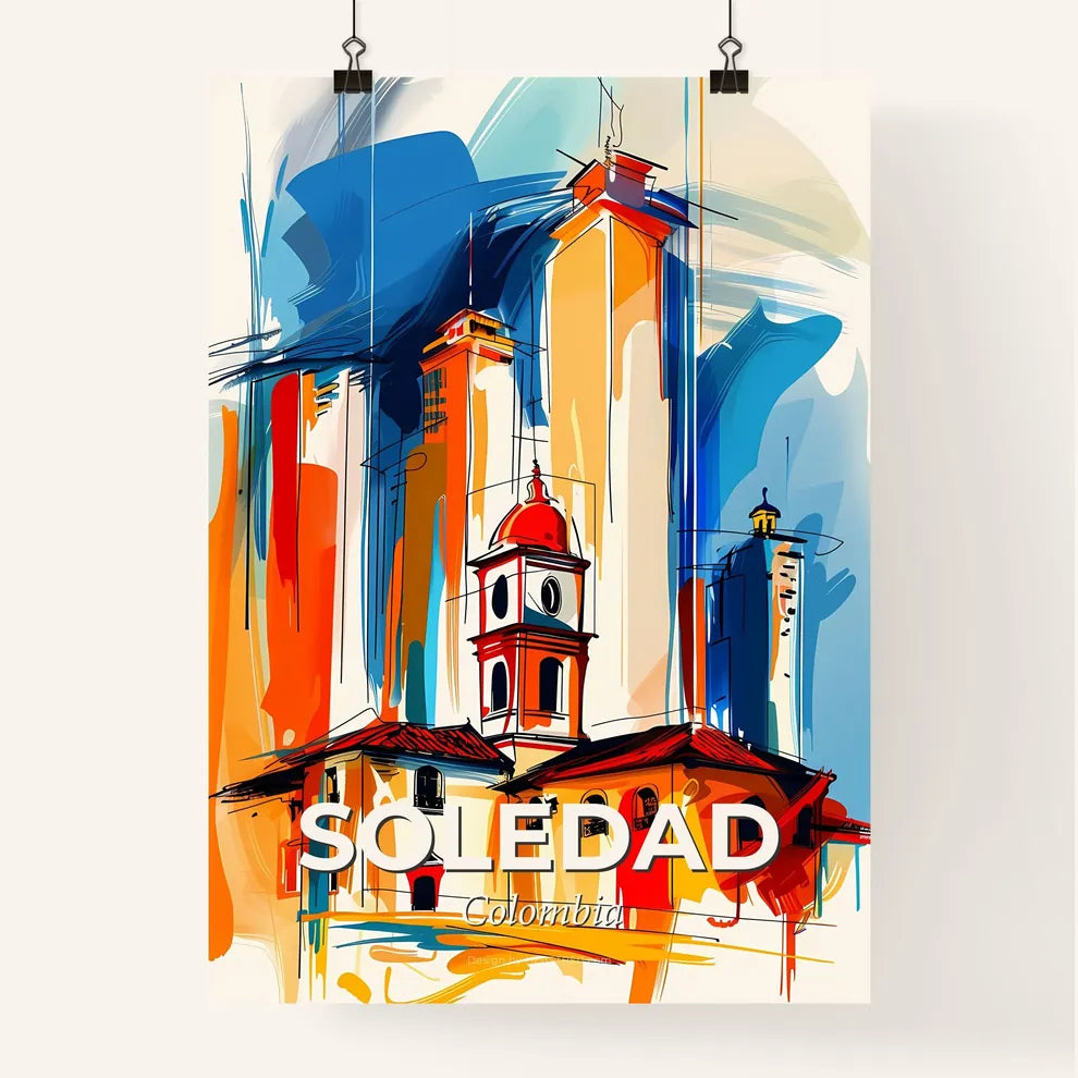 Vibrant Soledad, Colombia Poster