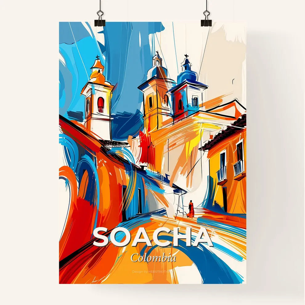 Vibrant Soacha, Colombia Poster