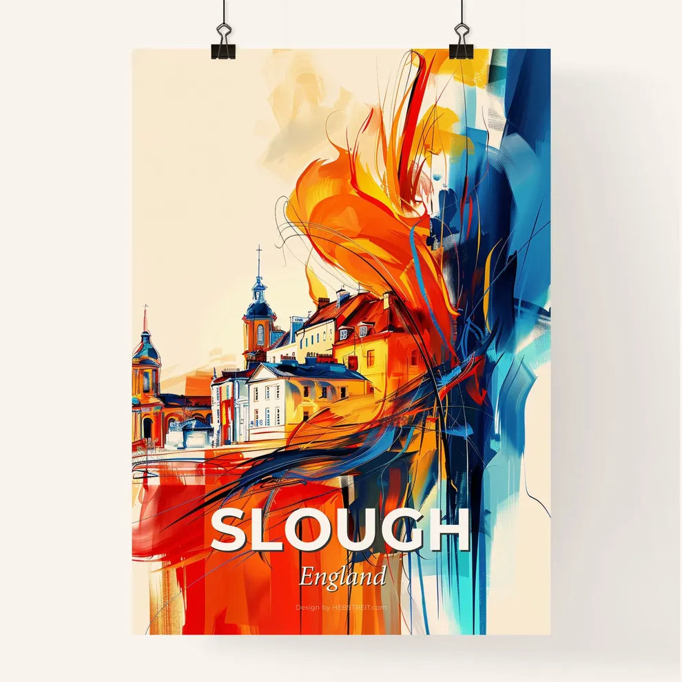 Vibrant Slough, England Poster
