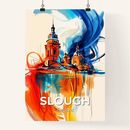 Vibrant Slough, England Poster
