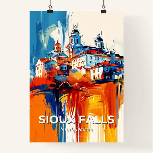 Vibrant Sioux Falls, South Dakota Poster