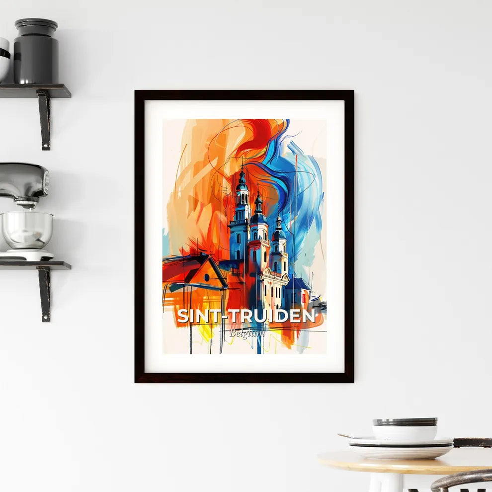Vibrant Sin Framed Print