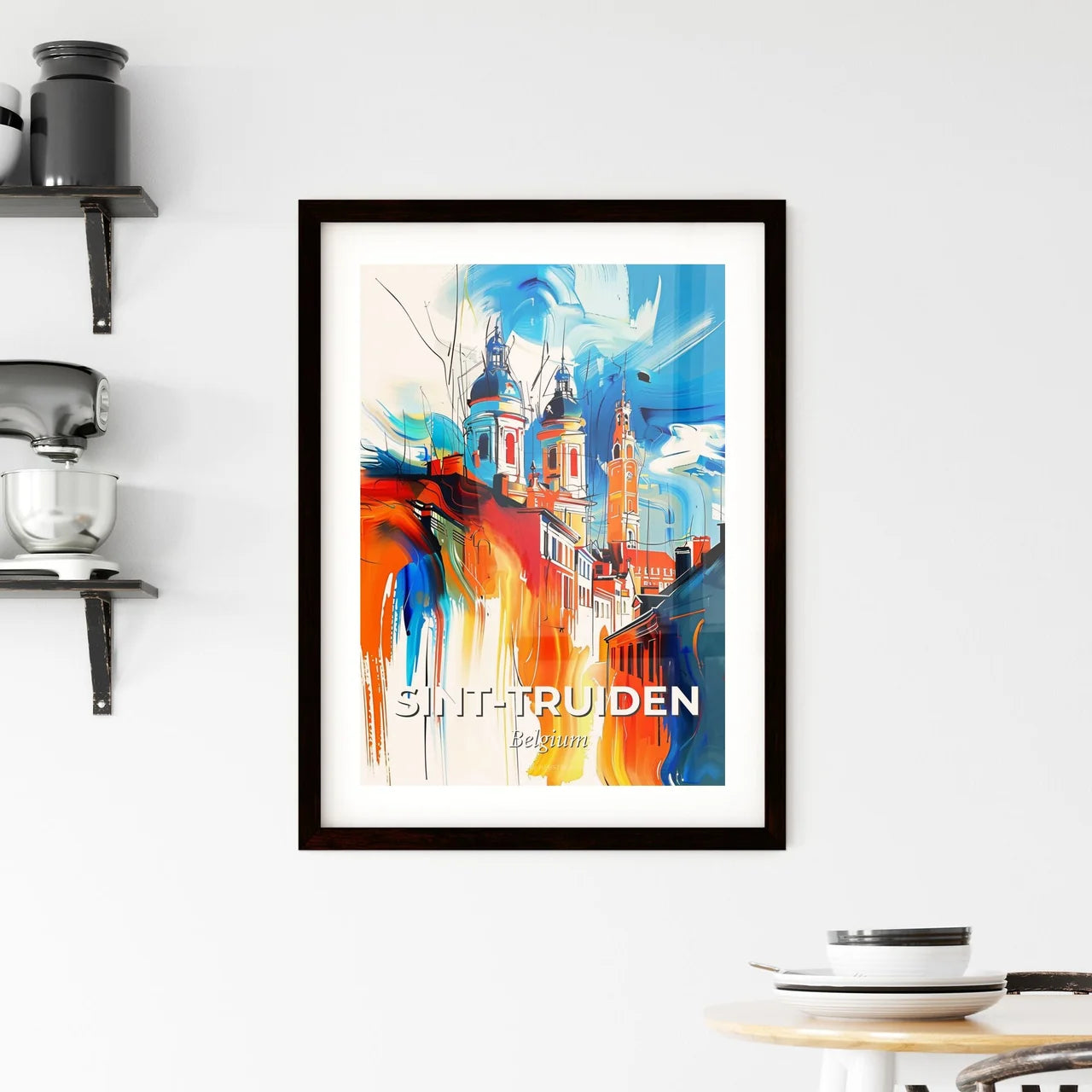 Vibrant Sin Framed Print