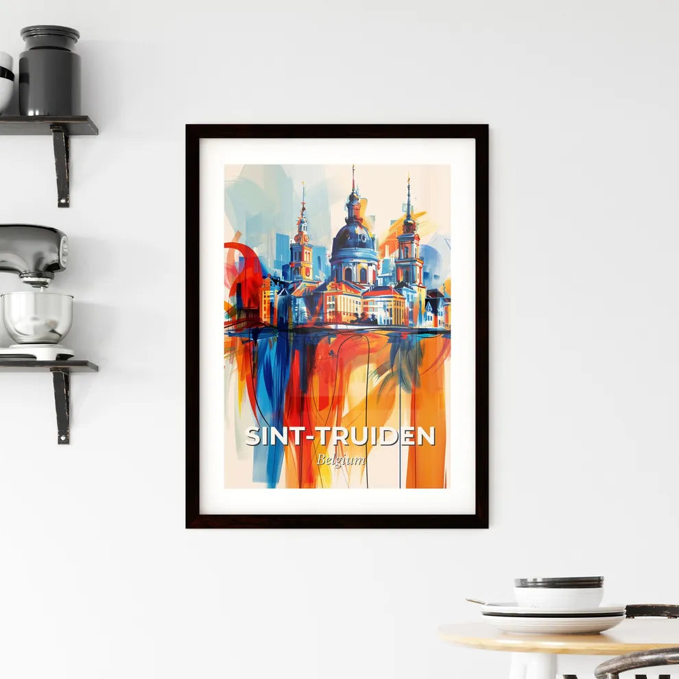 Vibrant Sin Framed Print