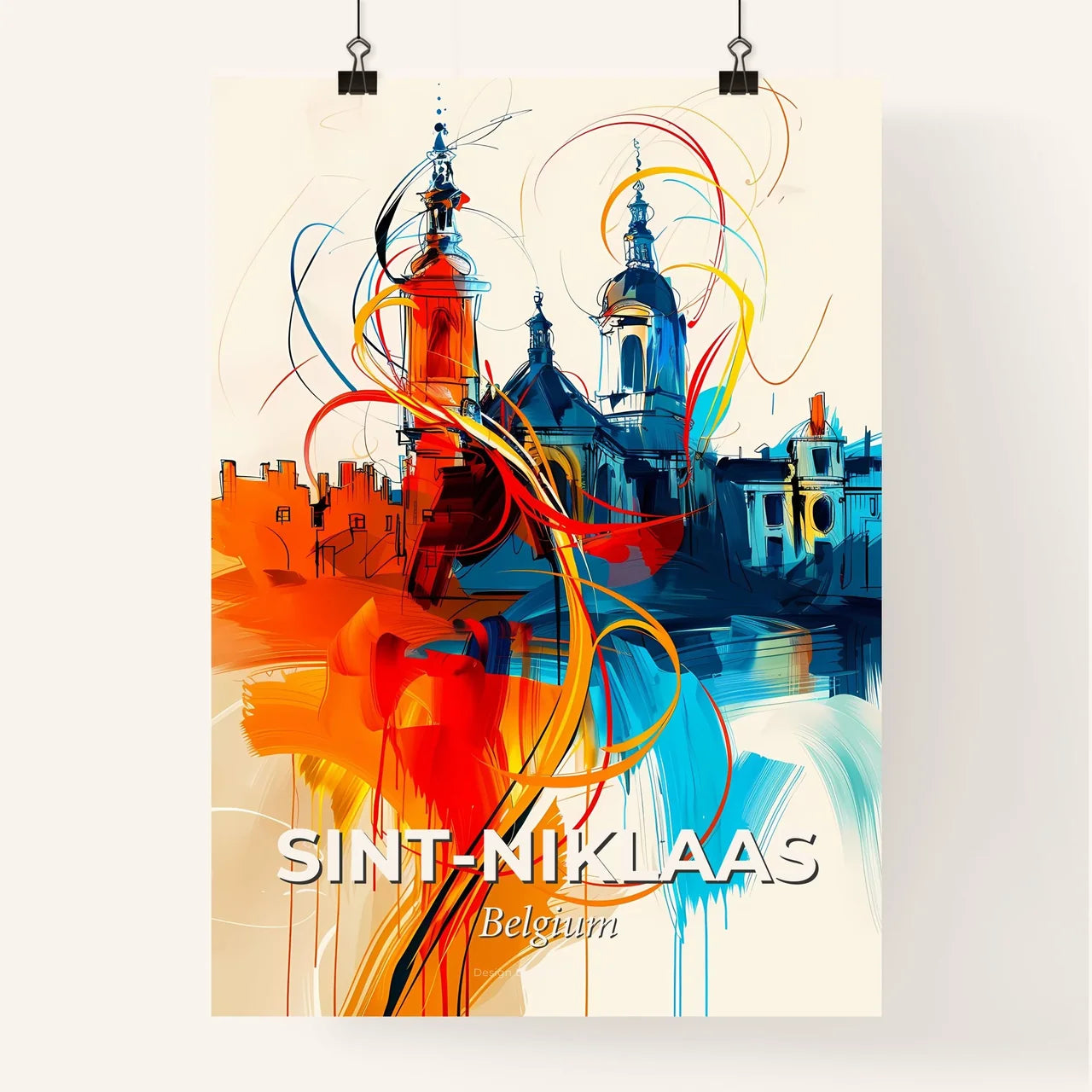 Vibrant Sin Poster