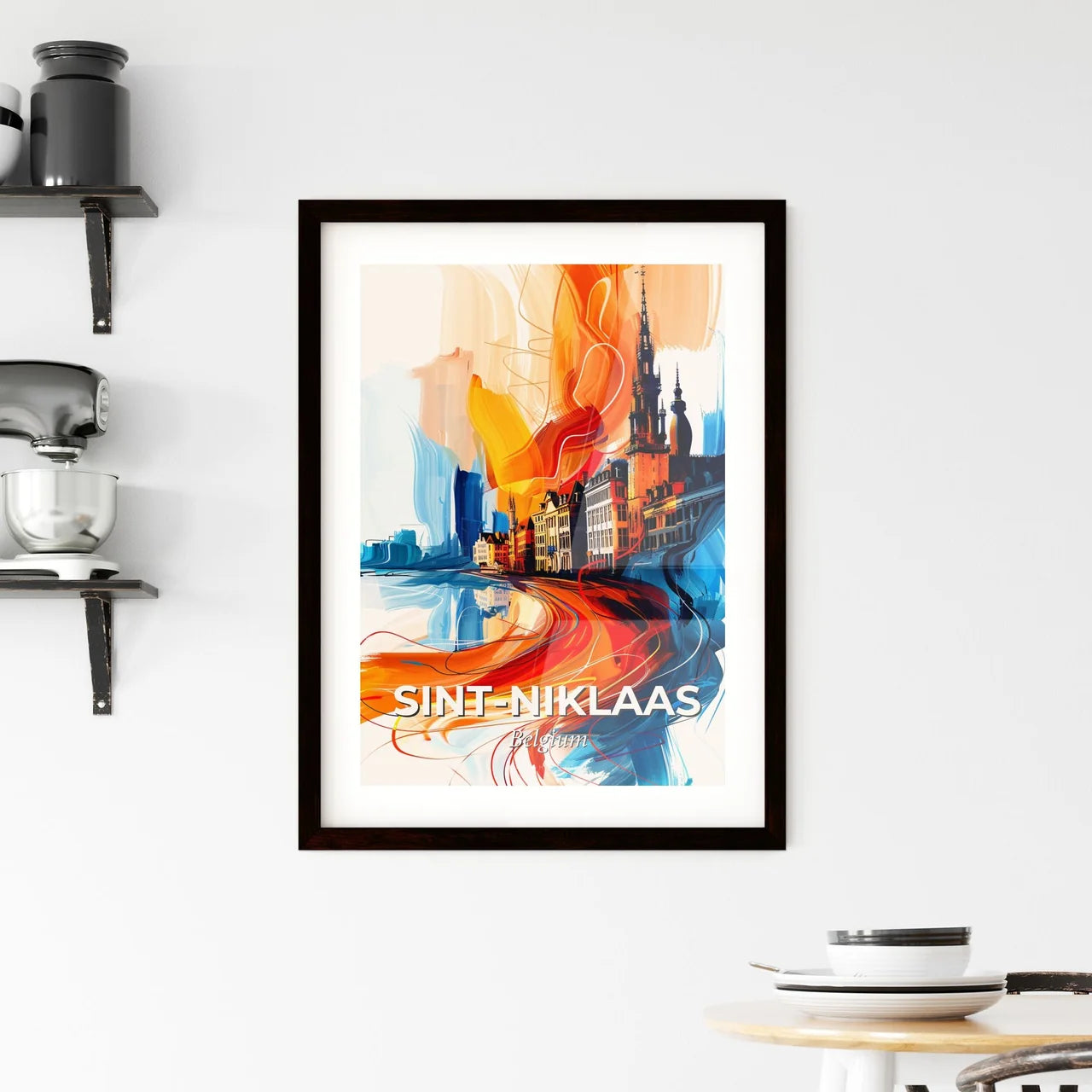 Vibrant Sin Framed Print