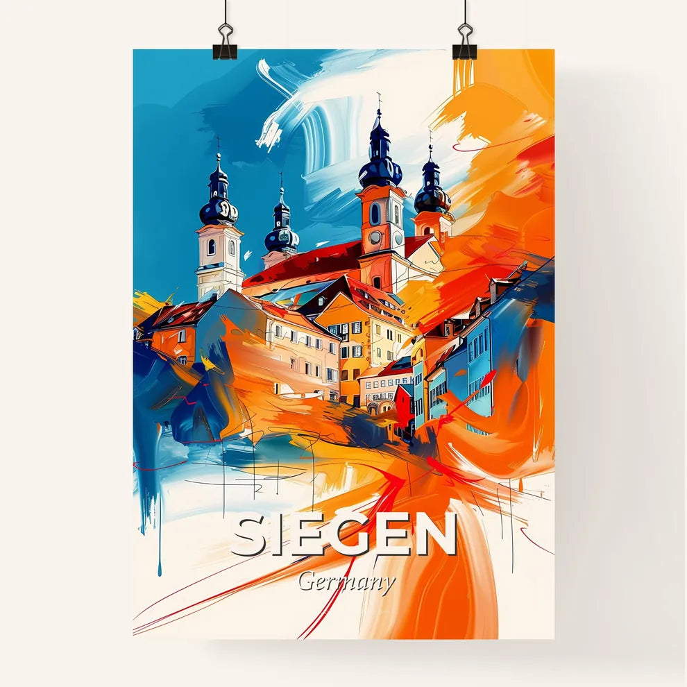 Vibrant Siegen, Germany Poster