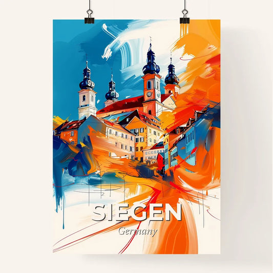 Vibrant Siegen, Germany Poster