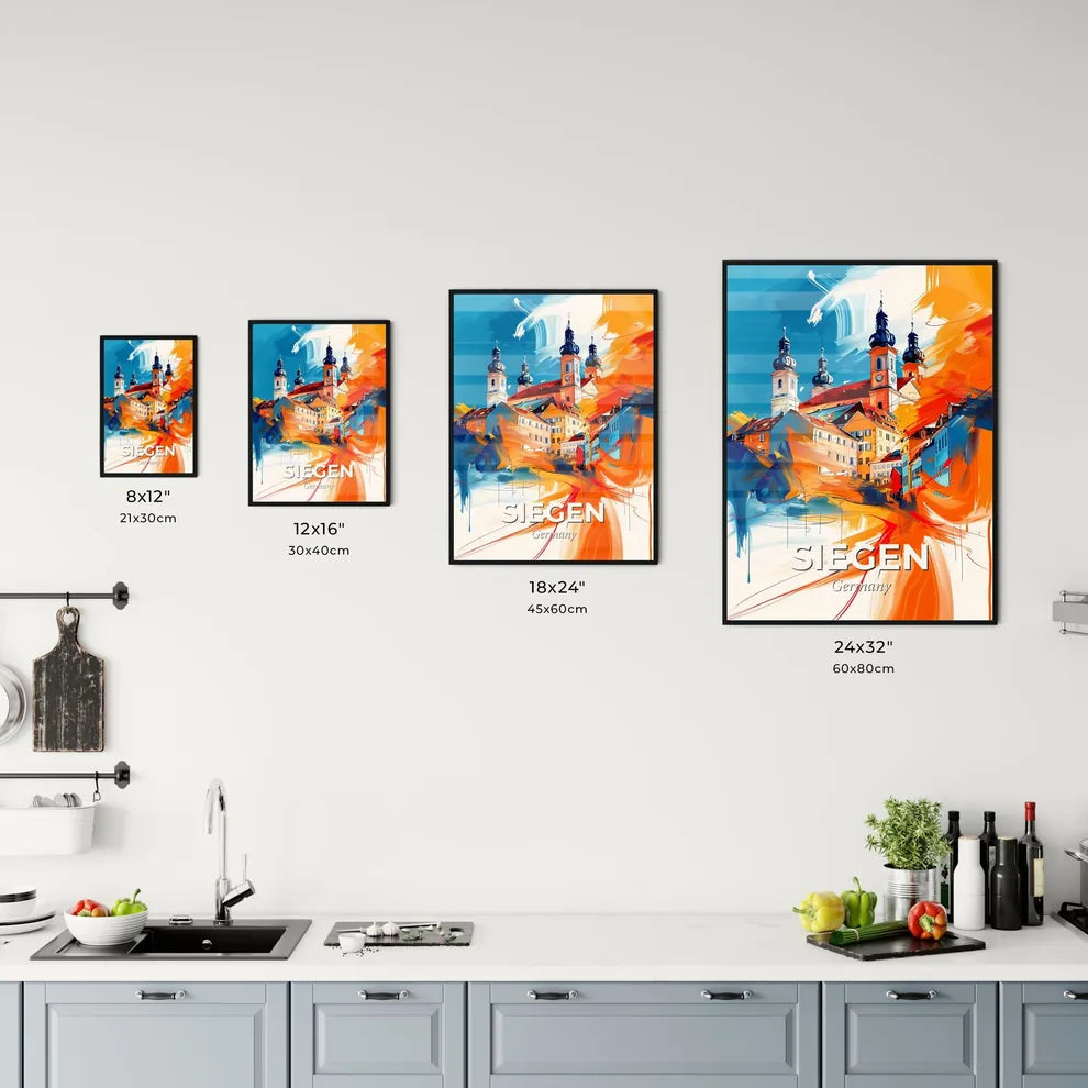 Vibrant Siegen, Germany Kitchen Art
