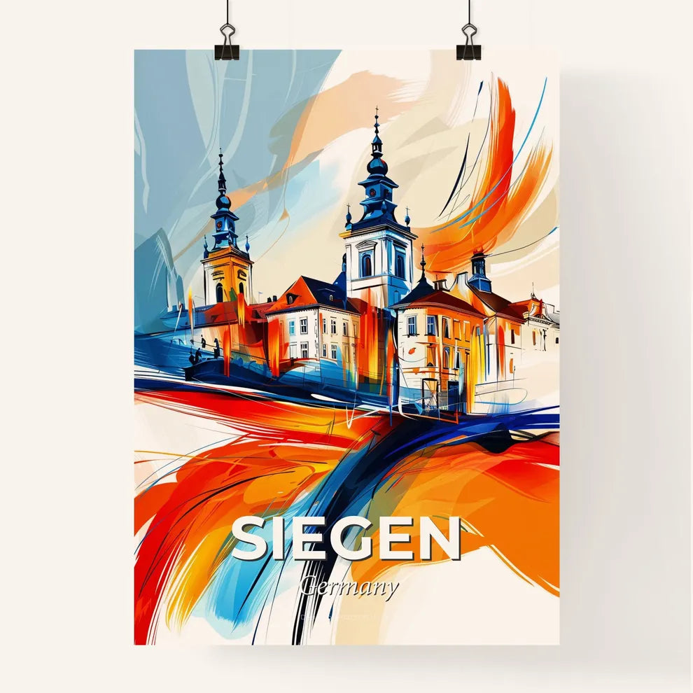 Vibrant Siegen, Germany Poster
