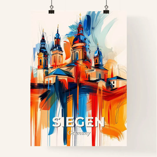 Vibrant Siegen, Germany Poster